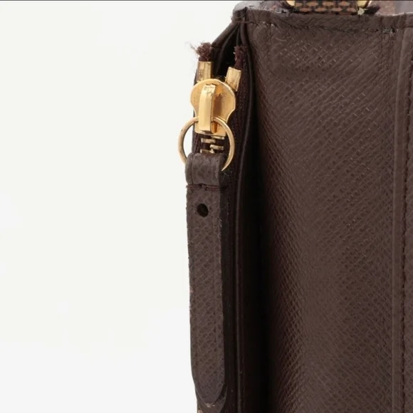 Authentic Louis Vuitton Damier Porte Faille Insolite wallet - Picture 5 of 11